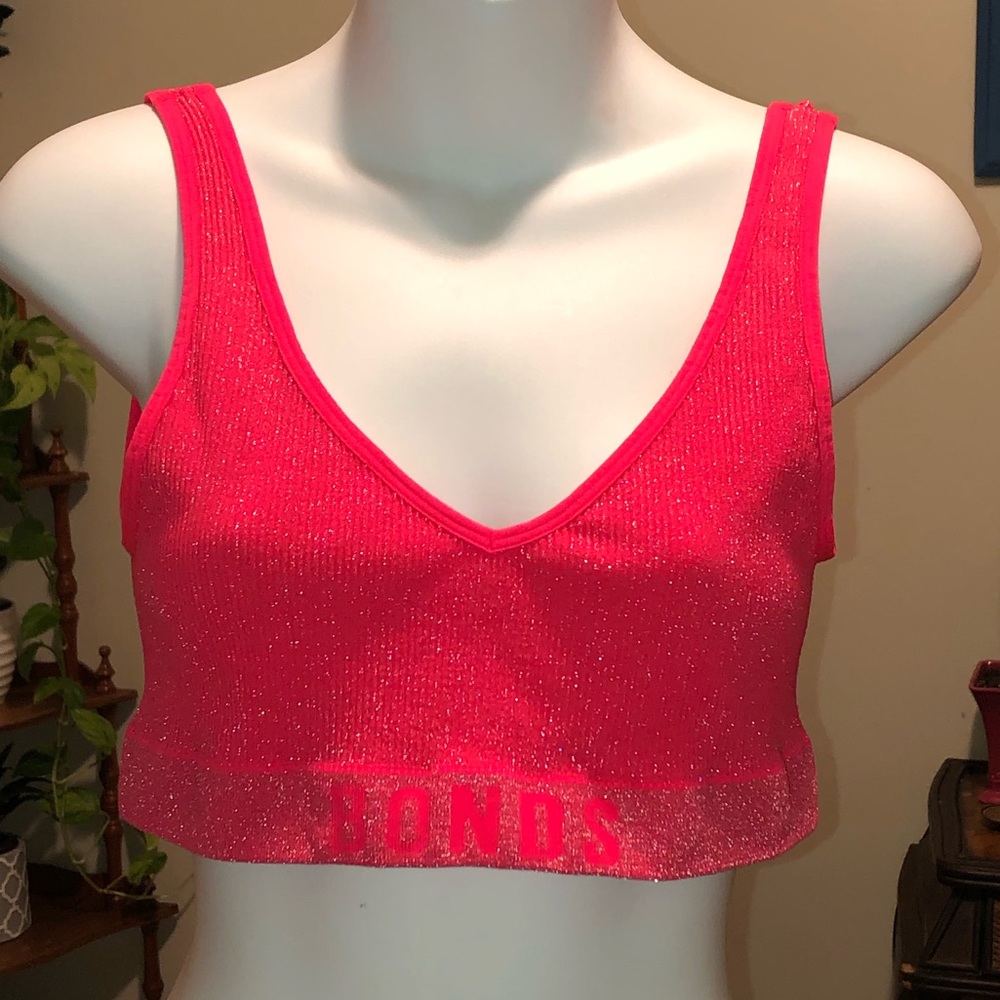 Bonds Original XL Ribbed Shimmer Bra Top / Bralette
